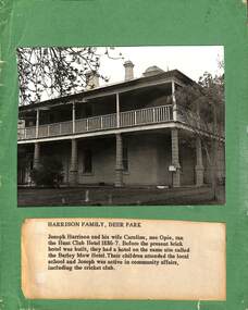 Photograph - Hunt Club Building Ballarat Road Deer Park Photograph, 1980