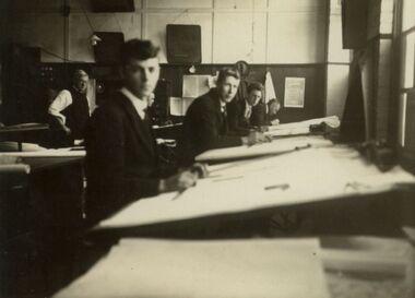 Photograph - HV McKay factory drawing office, 1931
