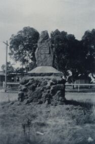 Photograph - Hume and Hovell Cairn, 1940