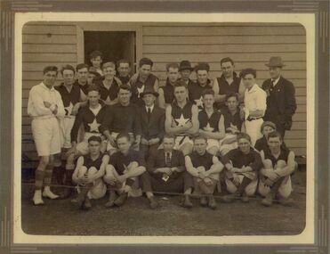 Photograph - 'Sunshine Stars' football team group photograph, 1925