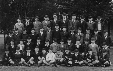 Photograph - Sunshine Boys Technical School group portrait, 1937, [1937]