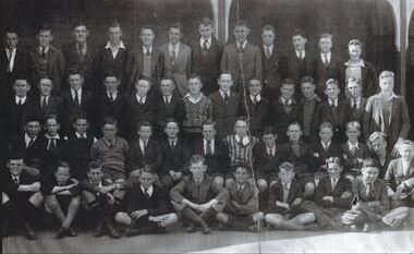 Photograph - Sunshine Boys Technical School group photograph 1938