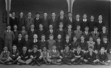Photograph - Sunshine Boys Technical School group photograph, 1938, 1938