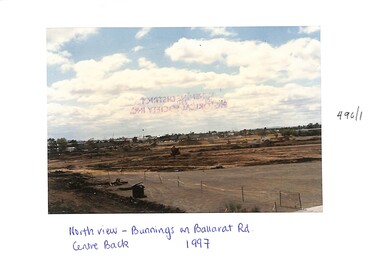 Photograph - Sunshine Library Hampshire Road Under Construction 1997