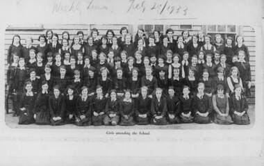 Photograph - Sunshine Girls Technical School, 1933, 1933