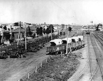 Photograph - Vehicles made at HV McKay Sunshine, [1915-1918]