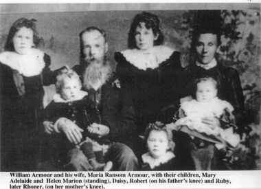 Photograph - Armour Family Portrait, mid 1890s