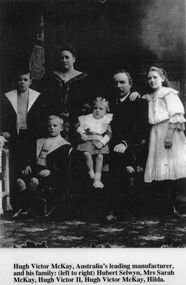 Photograph - HV McKay family photos, circa 1910s - 1954