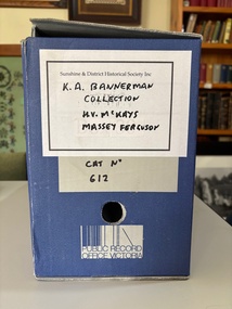 Archive - Bannerman Collection - H.V. McKays & Massey Ferguson, [1940-]