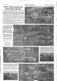 Article - Sunshine Illustrated article on Imperial Chemical Industries (ICI) 1960, 1960