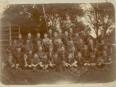 Photograph - 1st Sunshine Scout Group 1930s, circa 1930s