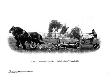 Postcard - Sunflower disc cultivators