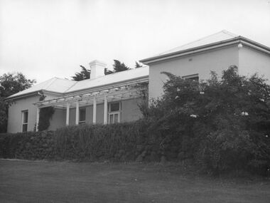 Photograph - Mt Derrimut homestead Deer Park owner Mr James Howatson