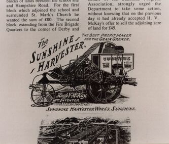 Drawing - The Sunshine Harvester illustration, 1991