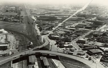 Photograph - Aerial view of Sunshine, [1970s]
