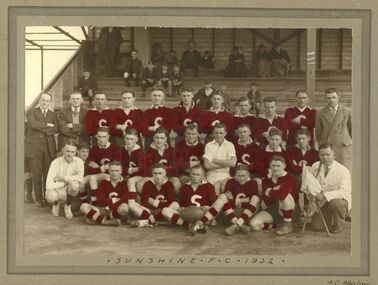 Photograph - Sunshine Football Club 1932, 1932