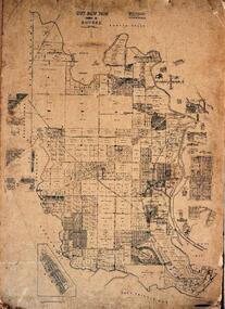 Map - Cut Paw Paw, County of Bourke Map, Department of Lands and Survey, 1952