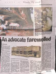 Article - Obituary - Norm Carlton, Fairfax Community Network, 2008