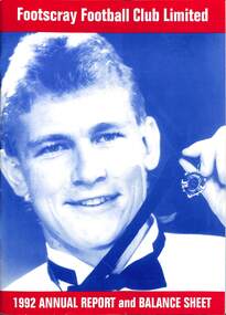 Administrative record - Footscray Football Club Annual Report 1992