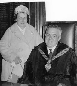 Photograph - Sunshine local government Photo of CR Dave Thompson, [1960s]