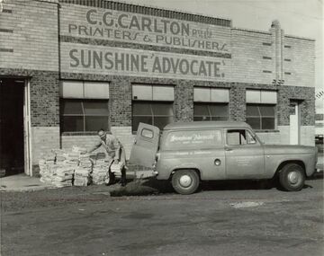Photograph - Sunshine Advocate Building, 1964