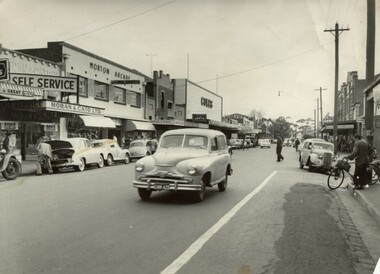 Photograph - Shops Hampshire Road Sunshine, [1955]