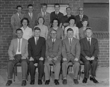 Photograph - CG Carlton staff photograph, 1961