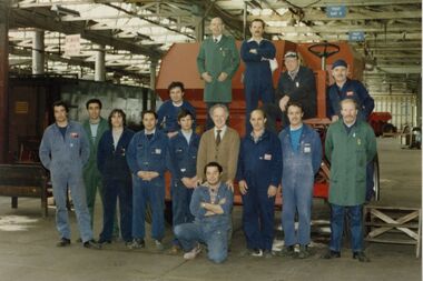 Photograph - Massey Ferguson staff 1987, 1987