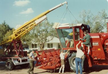 Photograph - Massey Ferguson header