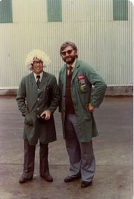 Photograph - Ed Jenkins and Bruno Concienco Massey Ferguson Employees