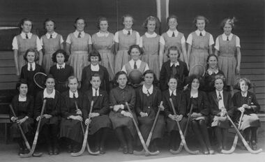 Photograph - Sunshine Technical School sports teams, 1935