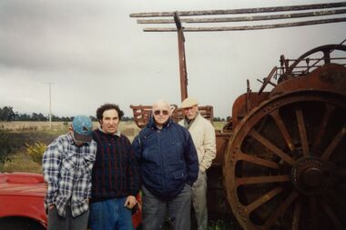 Photograph - Mario Cachias collection of agricultural machinery on 21 July 1996