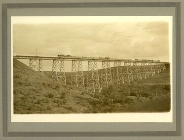 Photograph - Railway goods line North Melbourne to Boadmeadows