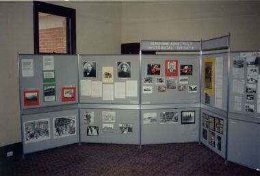 Photograph - Display by Sunshine and District Historical Society Inc