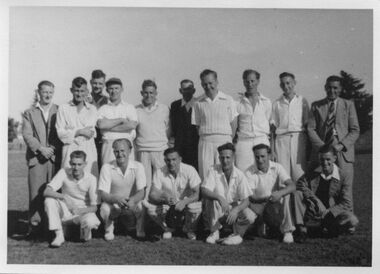 Photograph - Harvester Socials Cricket Team Photograph, 1949