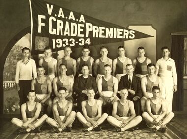 Photograph - St Marks Athletic Team Photo 1933 - 1934, 1934