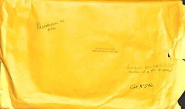 Document - Sunshine & St Albans Infant Welfare Centre, 1925 - 1995