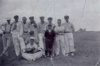 Photograph - Sunshine Potteries Cricket Club, 1934