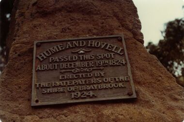 Photograph - Photographs of local plaques and memorials, circa 1986