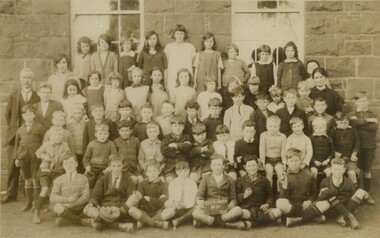 Photograph - Deer Park School Students 1929 Photograph, 1929
