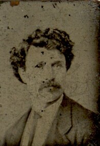 Photograph - Daguerreotype print of an unknown man, [1880]