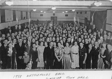Photograph - Nettlefolds Ball 1938 & Sunshine "Queen of Progress", circa 1933; 1938