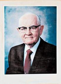 Photograph - Sunshine Bowling Club Member Portrait Photograph, n.d