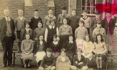 Photograph - Albion State School Students 1933 Grade VI Photograph, 1933; copy made 2007