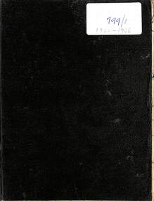 Administrative record - Sunshine Ladies Bowling Club Minute Books 1952 - 1981, 1960 - 1989