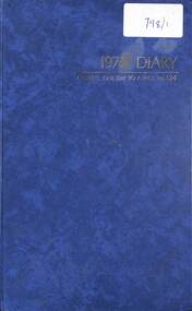Administrative record - Sunshine Ladies Club Secretary Notes, 1969 - 1975