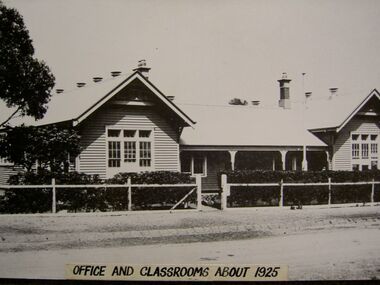 Photograph - Sunshine Technical School Office and Classrooms, 1925