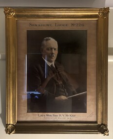 Artwork, other - H.V. McKay Portrait, Ward Simpsons Studio, [circa 1920s]