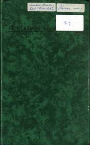 Administrative record - Sunshine Ladies Bowling Club Account Book 1988 - 1996, 1988 - 1996