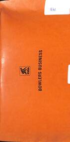 Administrative record - Sunshine Bowling Club Lease & Proposed Bar Documents, 32325